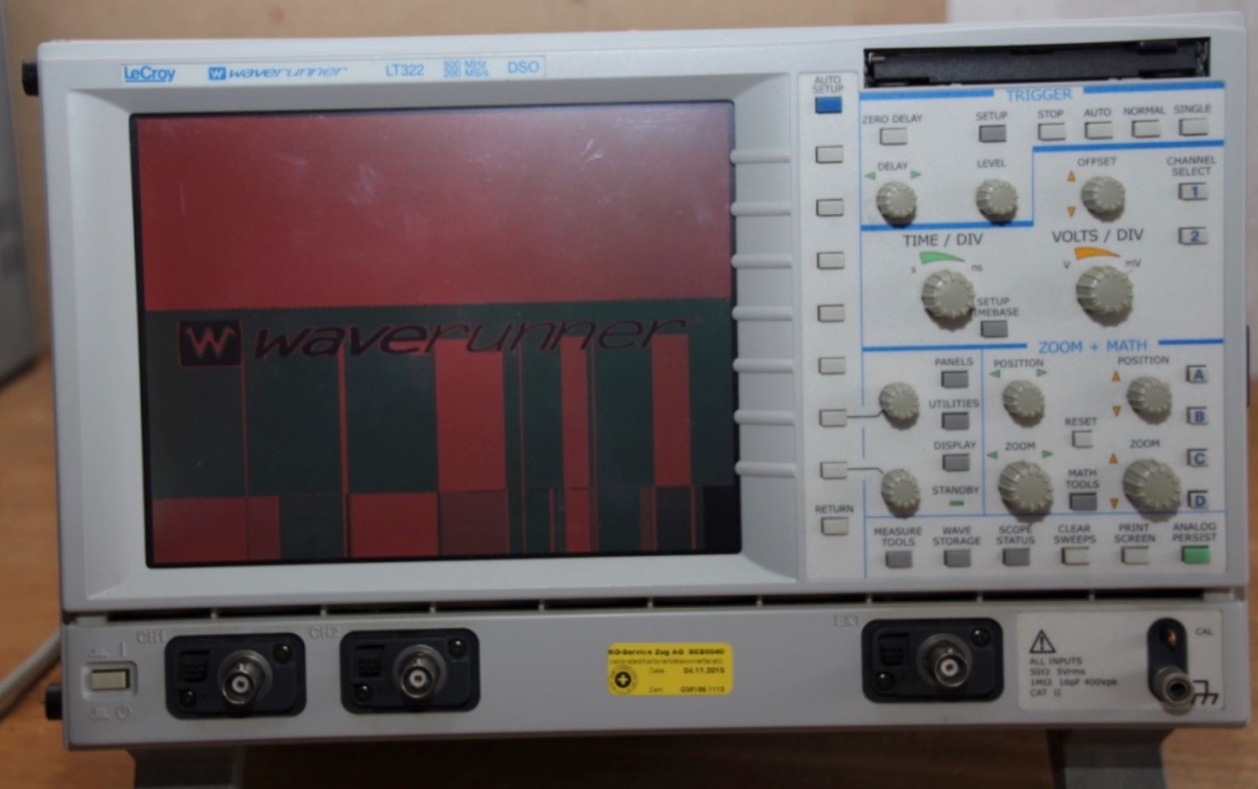 Mesurer: Oscilloscope LeCroy LT322 – Défectueux à Delémont par Cannonus 3