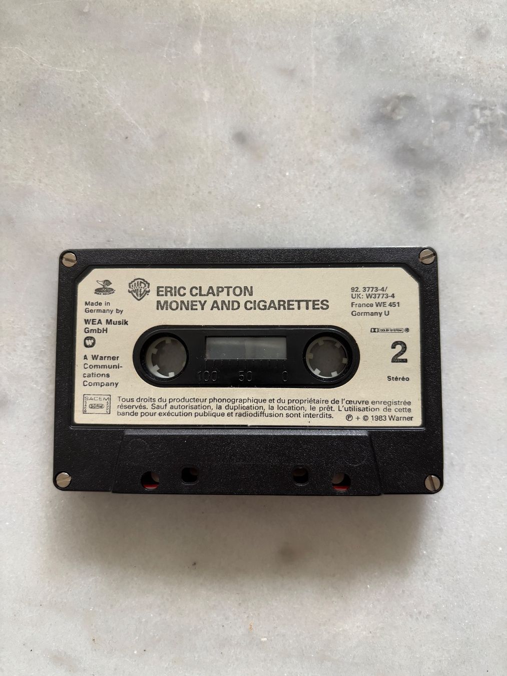 Kompaktkassetten: Eric Clapton Kassette Money And Cigarettes 1983 – Gebraucht aus Laufenburg von Heuguemperli111 5