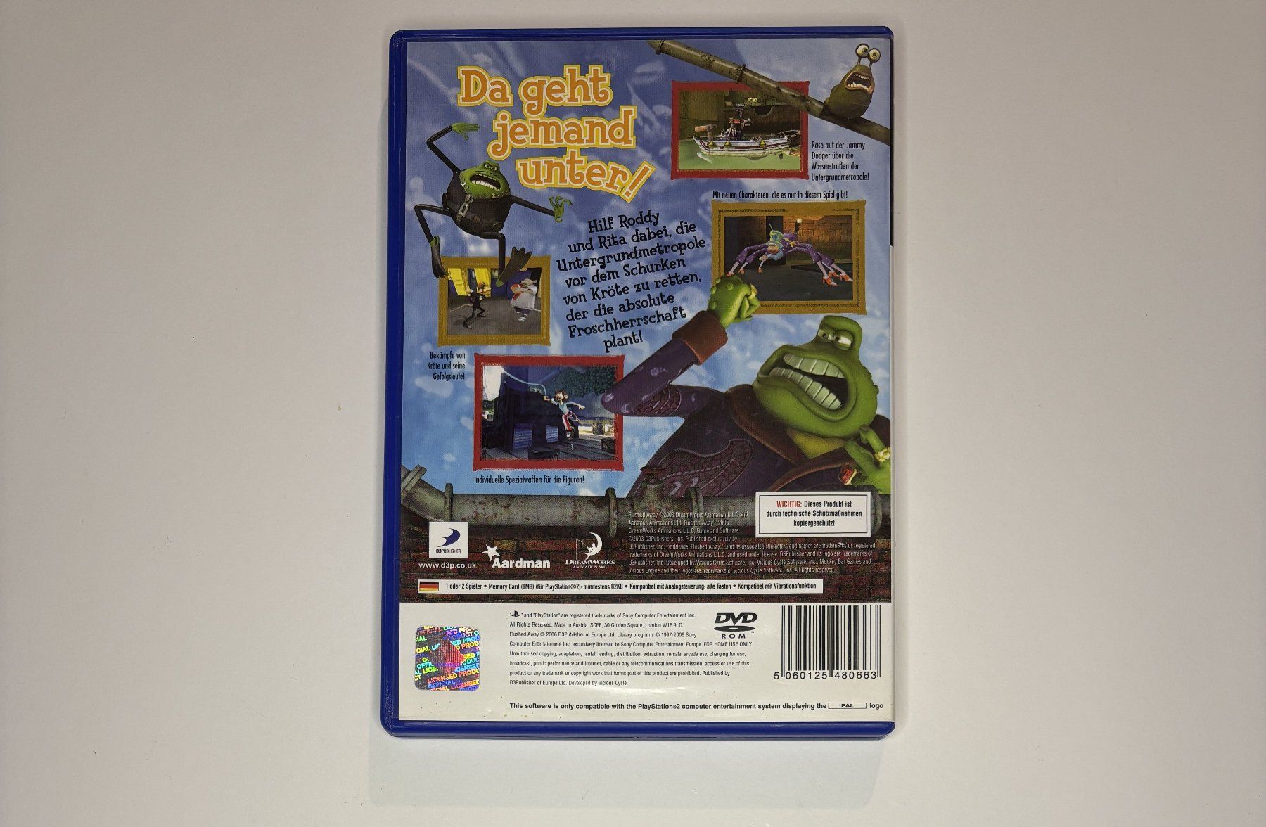 Giochi: PS2 - Flutsch und Weg – Usato da Allschwil venduto da Bullach 2