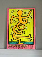 KEITH HARING Montreux Jazz Festival 1983 Original Poster