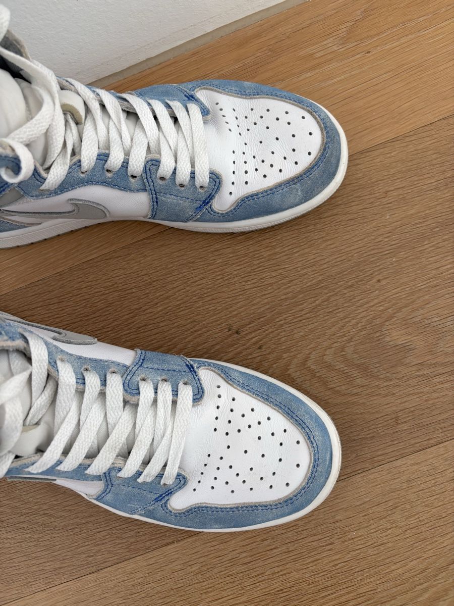 Jordan Scarpe da uomo: Jordan 1 Retro hoch OG Hyper blau – Nuovo (secondo la descrizione) da Hünenberg See venduto da lar_8dht 1