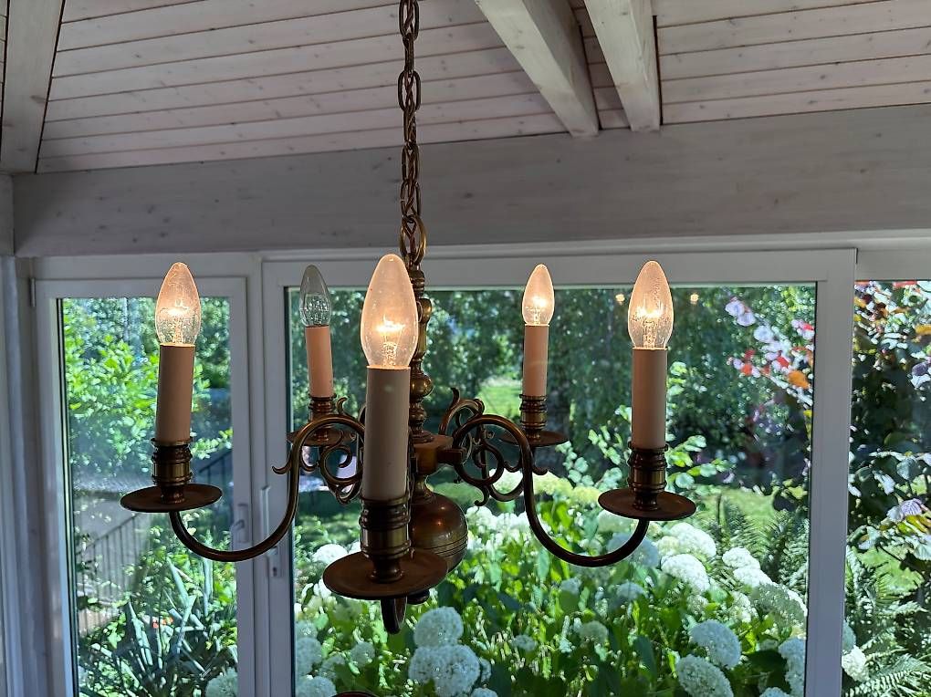 Kronleuchter & Deckenlampen: Kronleuchter aus Metall – Gebraucht aus Aarau von aargauer88 4