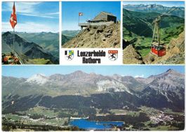 Lenzerheide - 4 Bild AK Rothorn