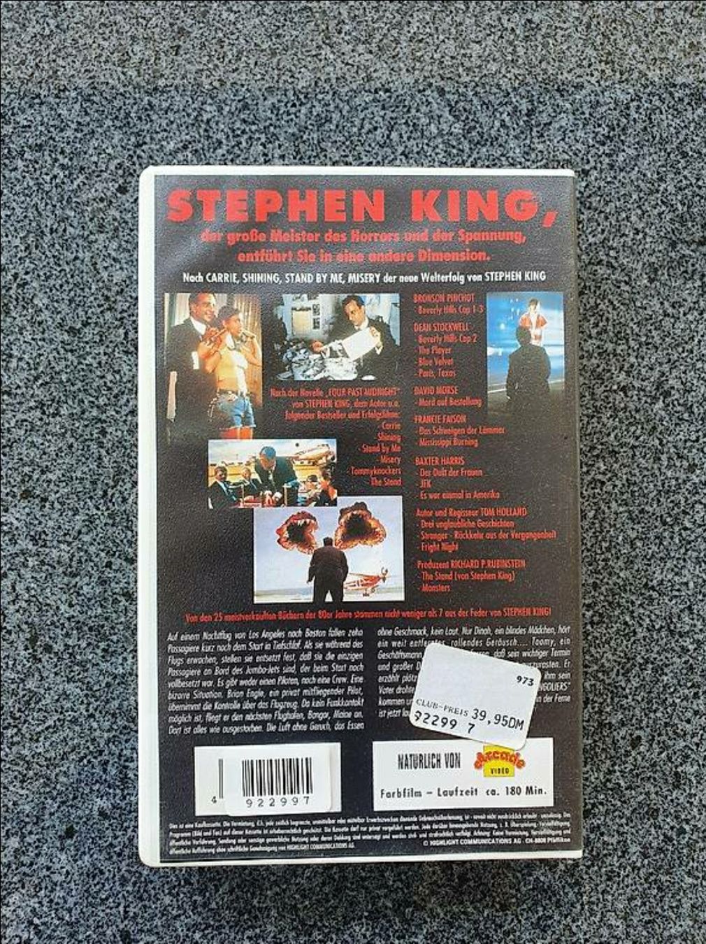 Toutes les VHS: Die andere Dimension Vhs Film – D'occasion à Herznach par kayley09 1