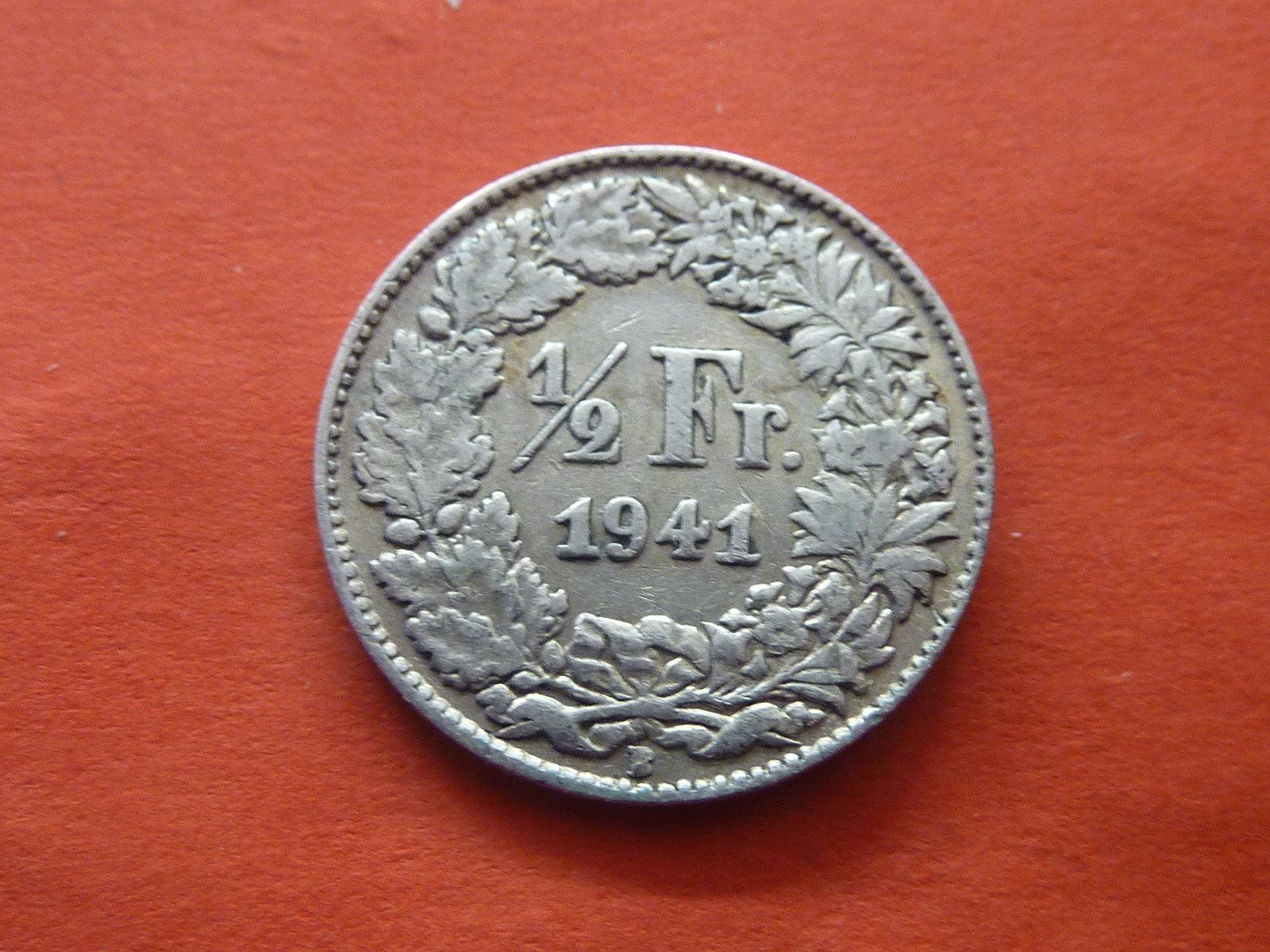 Toutes les monnaies: 1/2 Fr.  1941  Normal – D'occasion à Seon par aee_7gpz