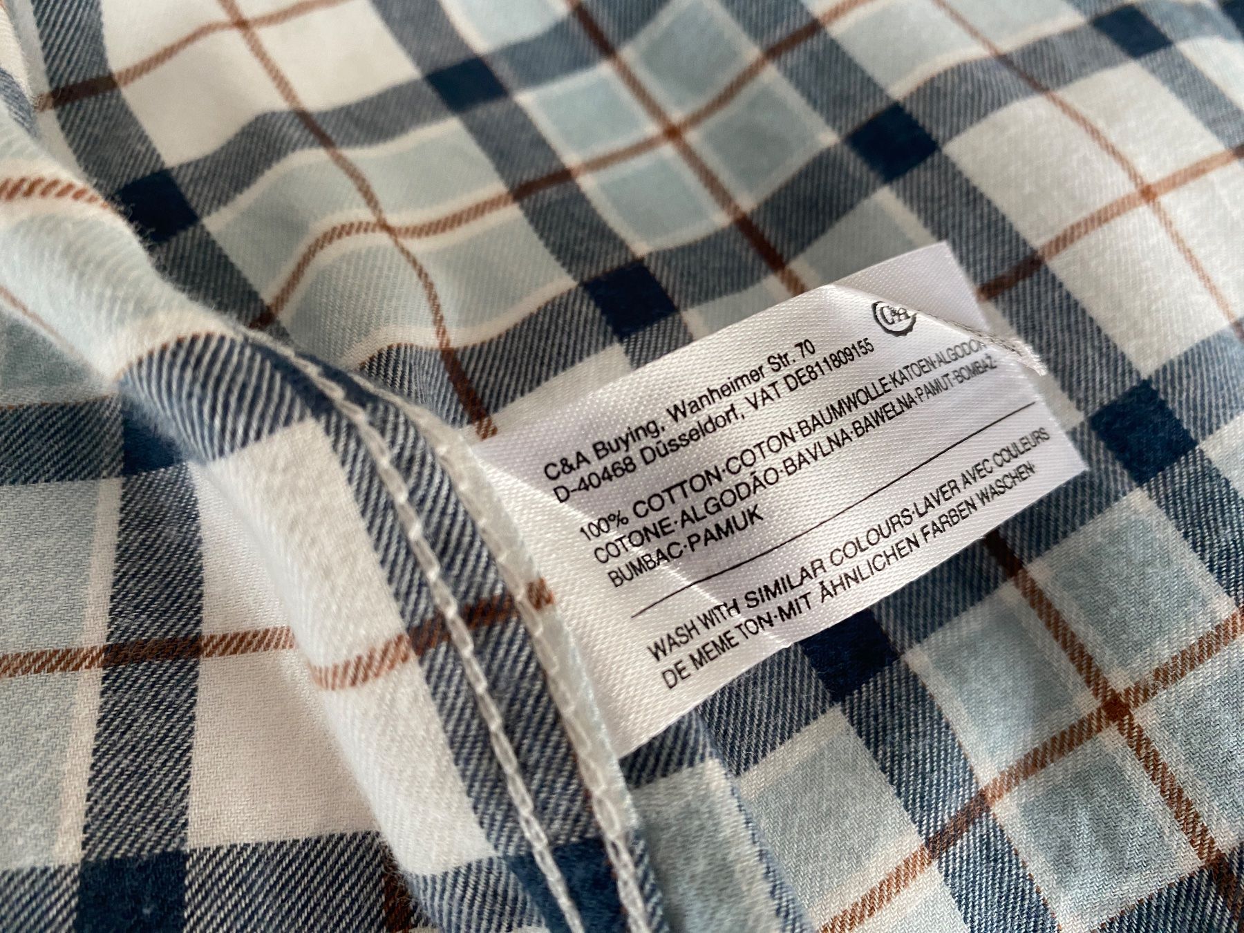 C&A Hemden, T-Shirts & Polos: Kinder Flanellhemd Grösse 128 NEU – Neu (gemäss Beschreibung) aus Glattbrugg von riseca 5