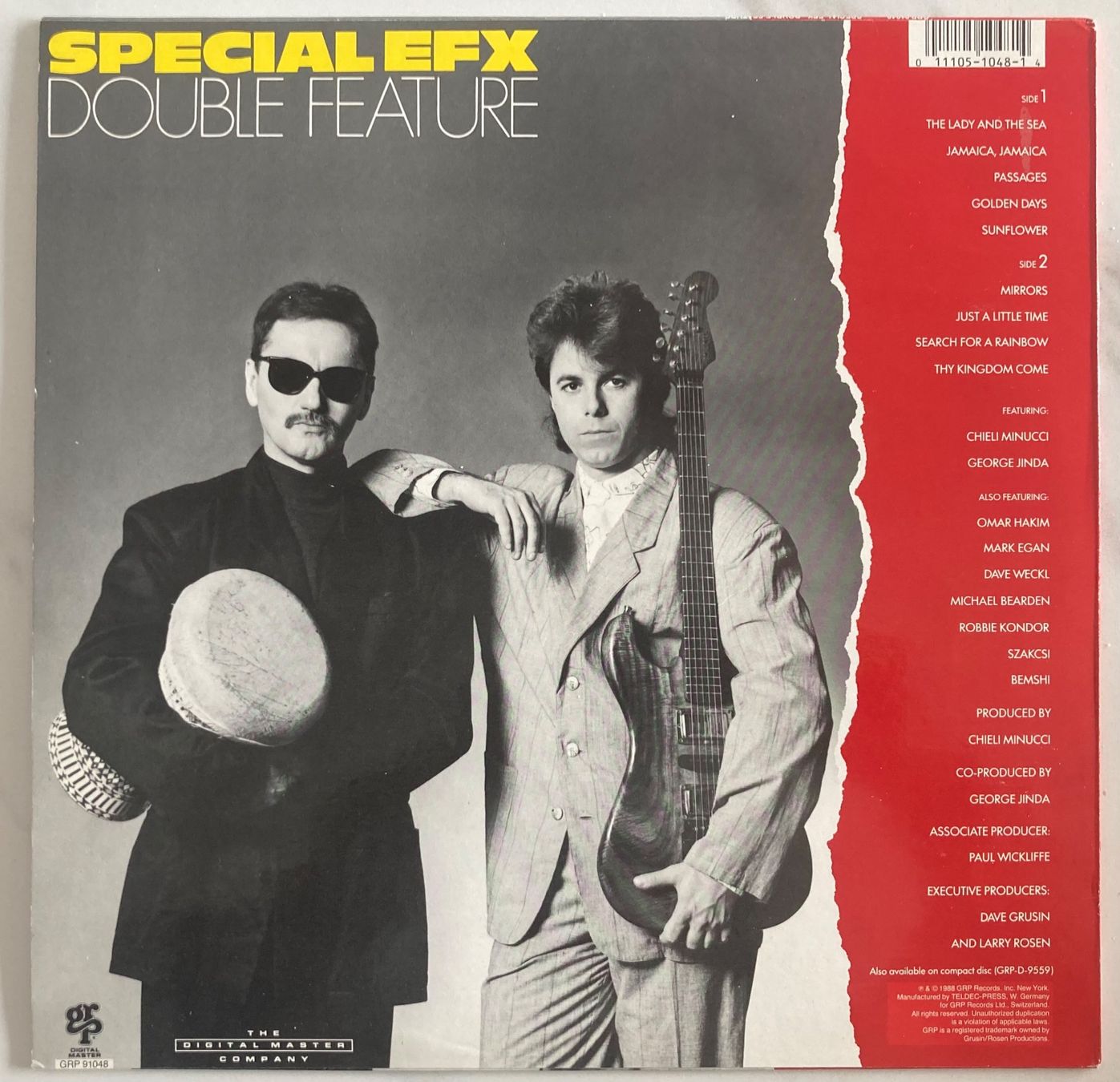 Dischi in vinile: SPECIAL EFX - DOUBLE FEATURE – Usato da Poliez-Pittet venduto da Newtown-Records 1