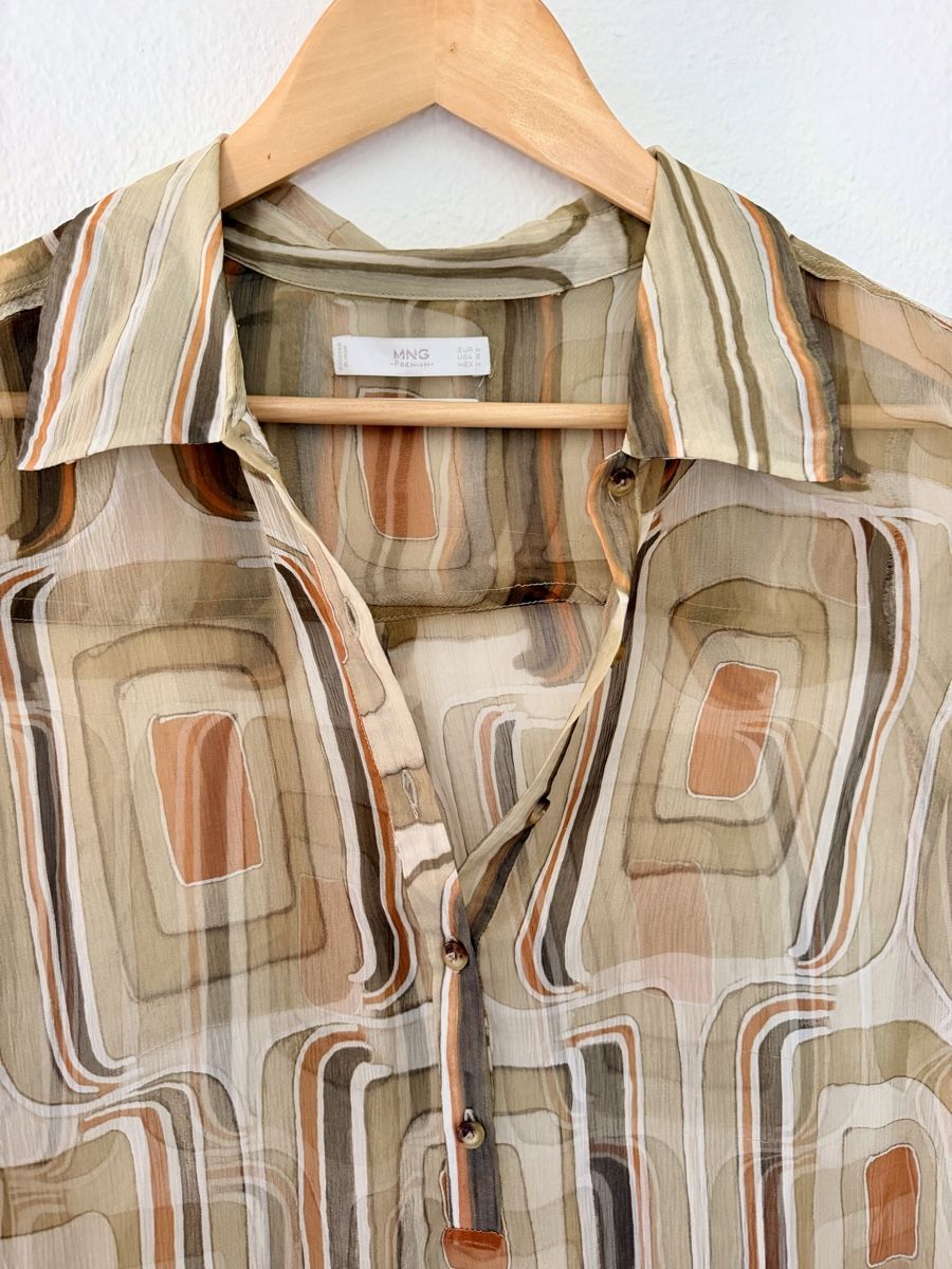 Mango Camicette: Mango Premium 100% Silk Blouse – Usato da Oberwil b. Zug venduto da fis_2wtq 3