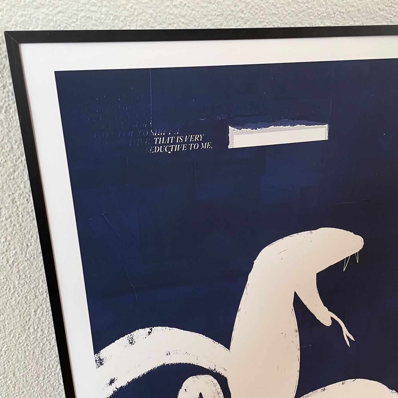 Poster & Bilder: Snake Schlange Kobra Moderne Kunst Bild Expressionismus – Neu (gemäss Beschreibung) aus St. Niklausen LU von Stefan_Bammert_Art 2