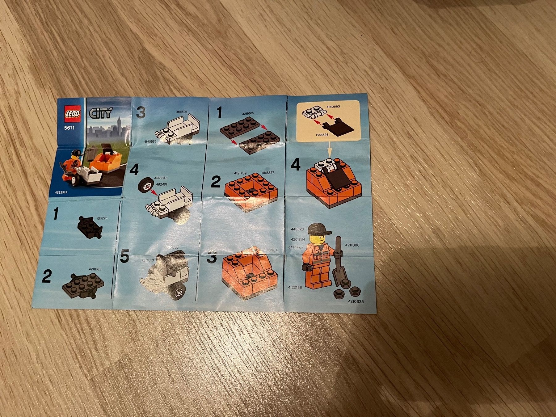 Lego Kit di costruzioni: Lego City Müllmann 5611 – Usato da Winterthur venduto da CarsShowCase3 1