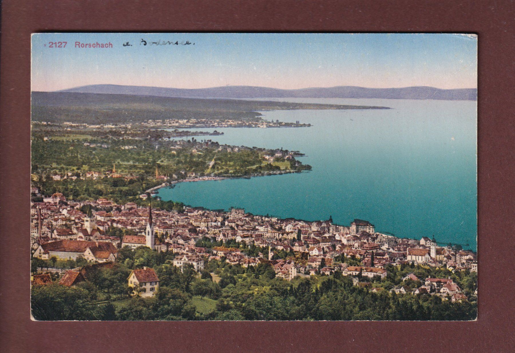 Cartoline postali: RORSCHACH – Usato da Pully venduto da nicecards