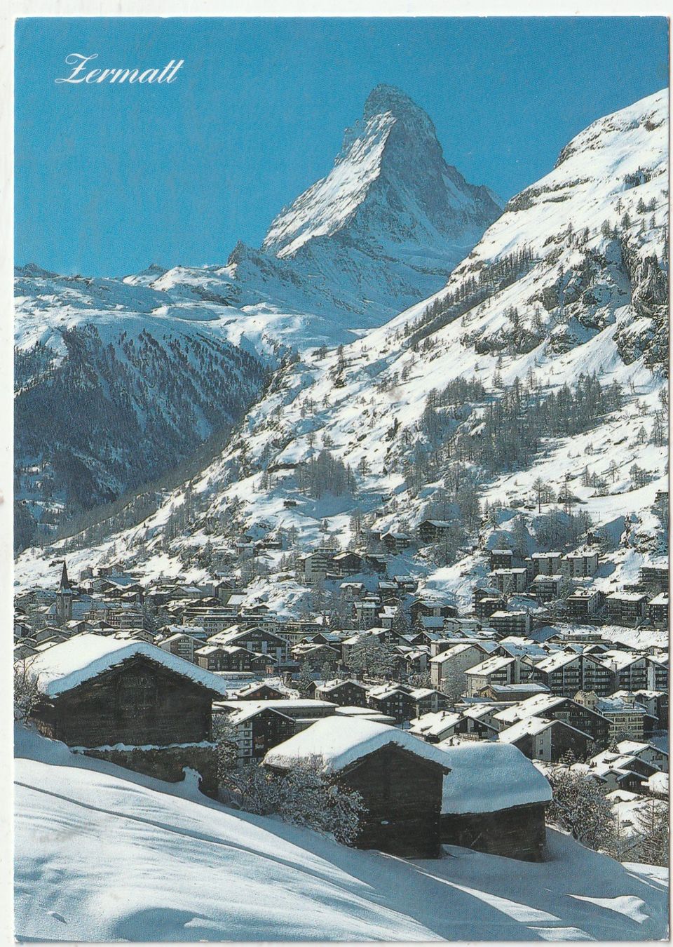 Cartes postales: Zermatt Matterhorn – D'occasion à Lumbrein par made02