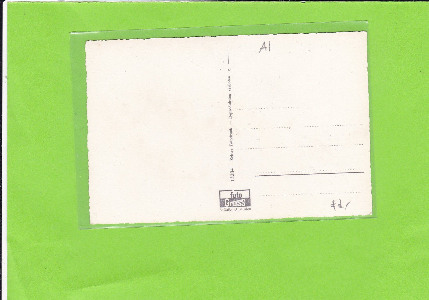 Cartoline postali: Appenzell-Rathaus – Usato da St. Peterzell venduto da neckertal 1