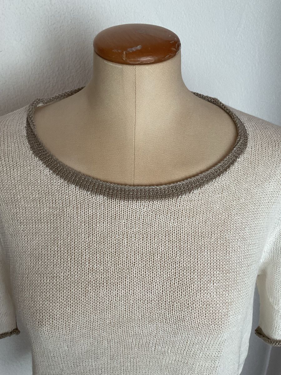 Maglioni & Felpe: Kurz Arm Pullover 30% Cotton/70%Linen   Linara – Nuovo (secondo la descrizione) da Wil ZH venduto da RiccardaWegmann 1