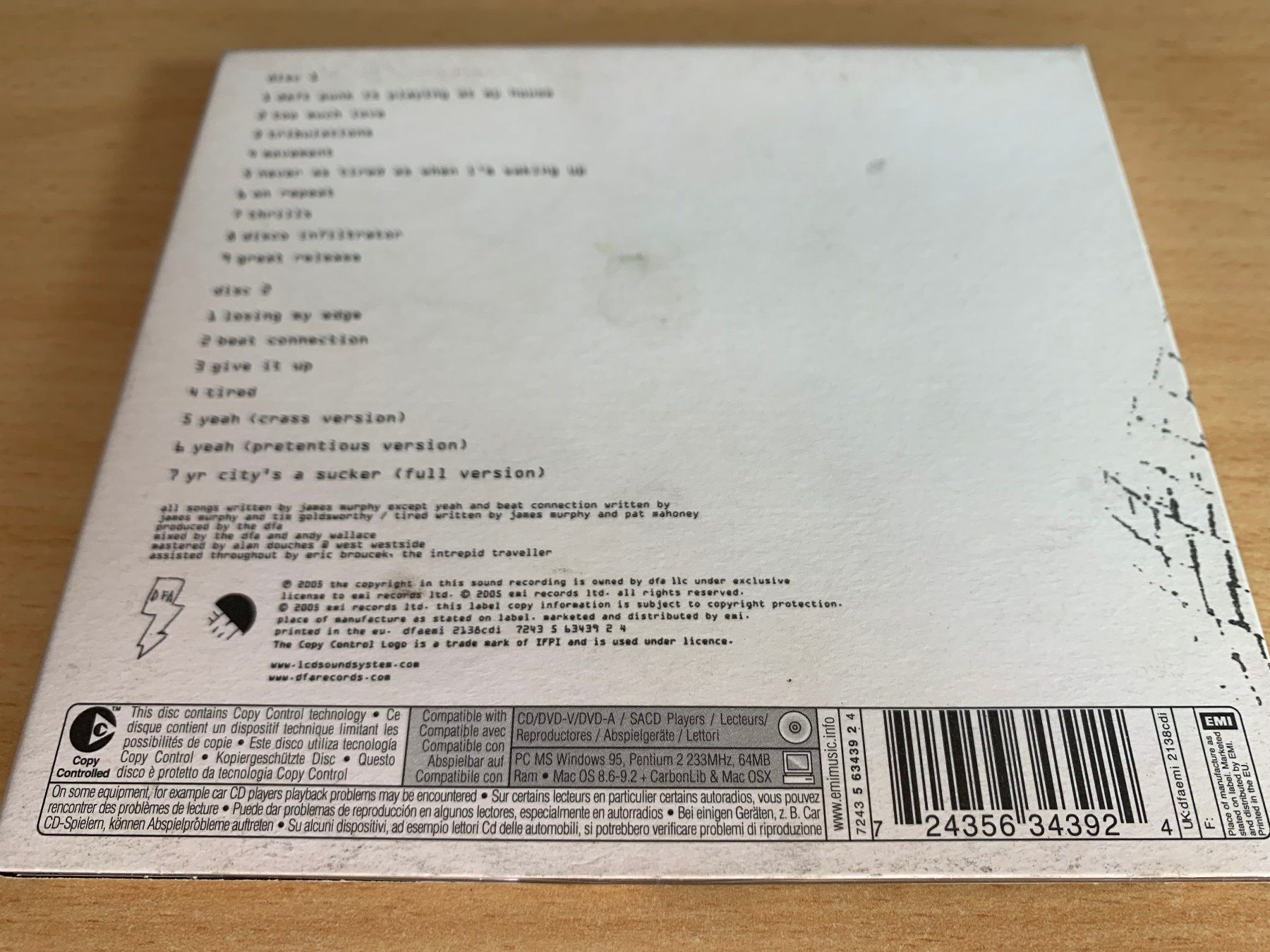 CDs: LCD Soundsystem – LCD Soundsystem - 2 CD – Gebraucht aus Rikon im Tösstal von Alpenmutz 1