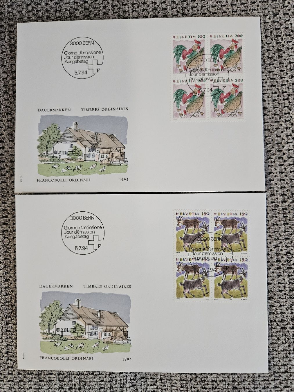 Alle Briefmarken: Briefmarke helvetia Tiere – Neu (gemäss Beschreibung) aus Chur von Kohla1980 1