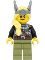 Lego NEU Viking Warrior - Female vik039 (2022) Wikinger