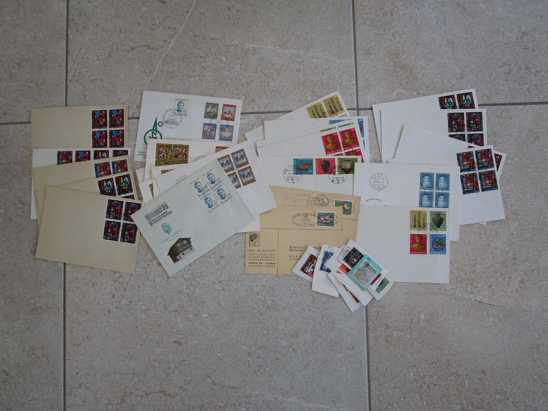 Tutti i francobolli: Lot Pro Patria Briefmarken – Usato da Grenchen venduto da Uhus15