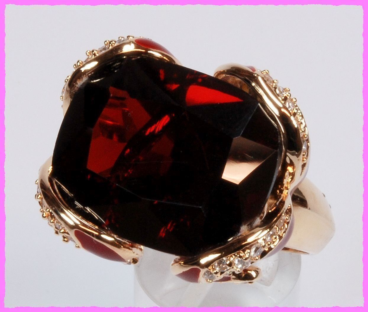 Anelli: Wow, grosser Ring mit Zirkonia – Nuovo e nell'imballaggio originale da Oberglatt ZH venduto da Diamond-Girl