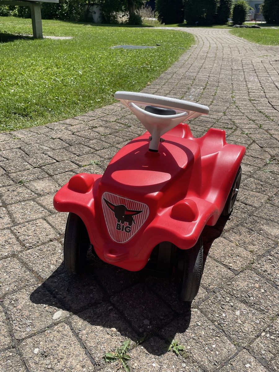 Big Veicoli per bambini: BIG Bobby Car red ride-on car – Usato da Neuheim venduto da marshphi 1