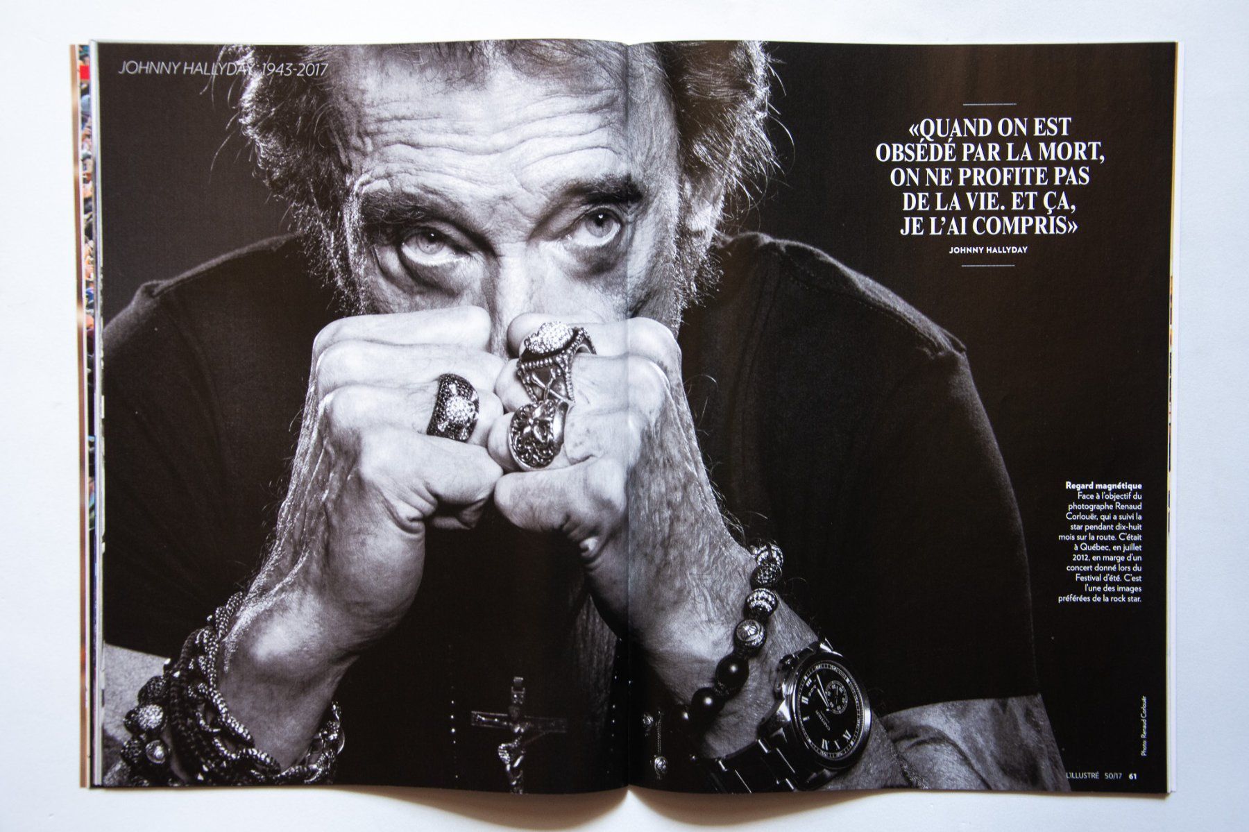 Riviste & Magazine: L'Illustré - Décès de Johnny Hallyday – Usato da Belmont-sur-Yverdon venduto da bichet02 3