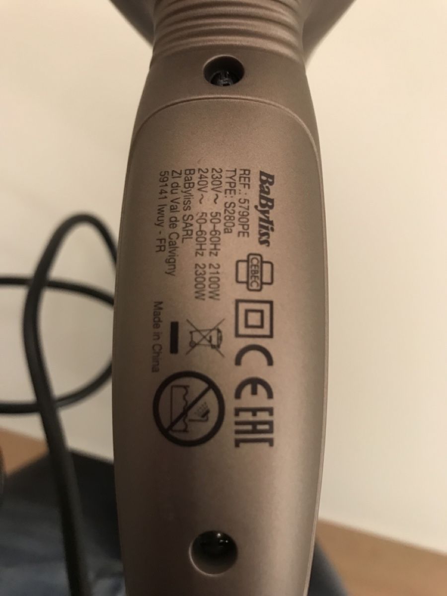 BaByliss Föhn: Babyliss Haarföhn – Neu (gemäss Beschreibung) aus Lenggenwil von Cschmidli 3