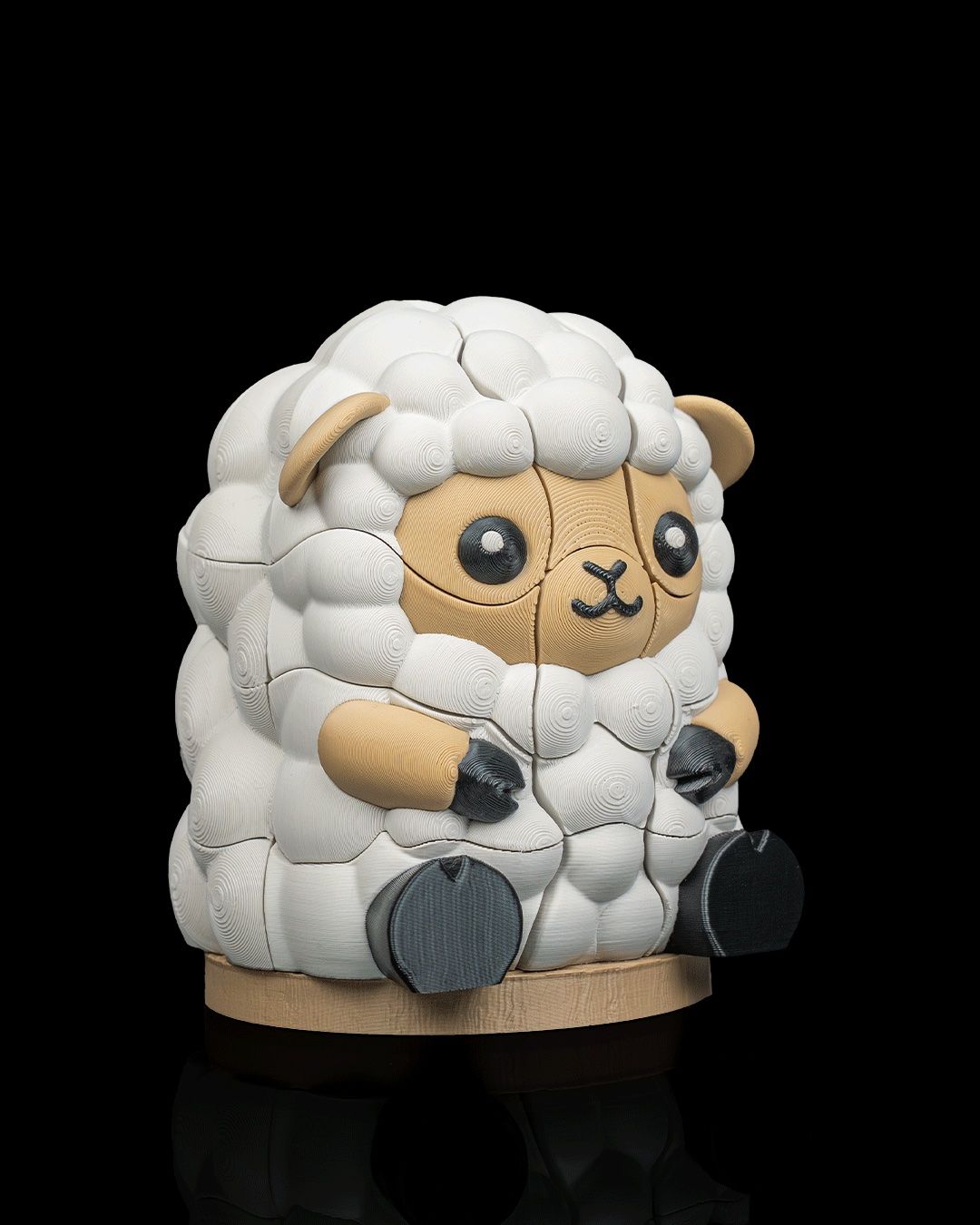 Puzzles: Puzzle 3D Mouton Original – Neu (gemäss Beschreibung) aus Vicques von PAMB3D 5