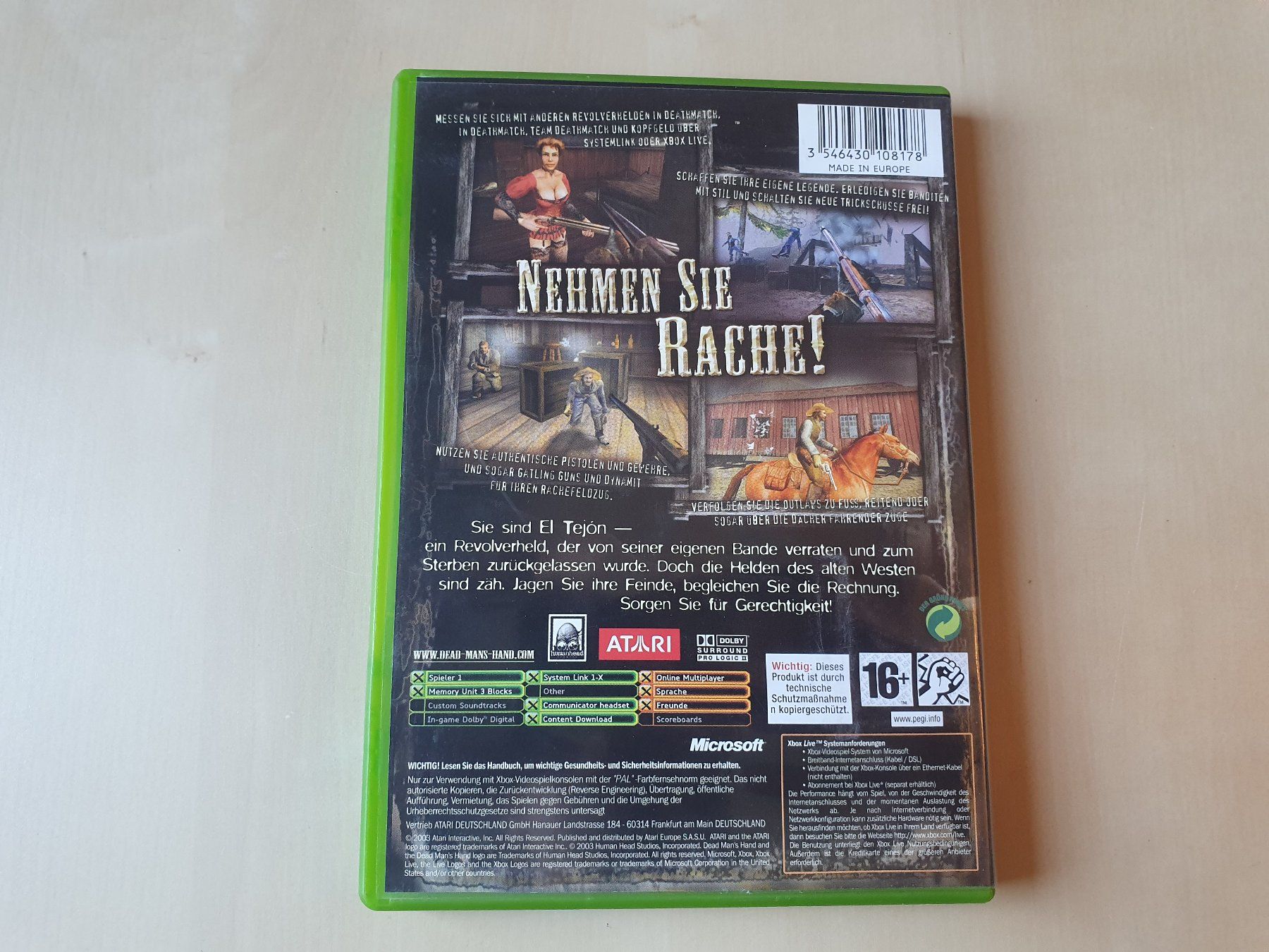 Microsoft Giochi: Dead Mans Hand – Usato da Stansstad venduto da collectorsshop 1