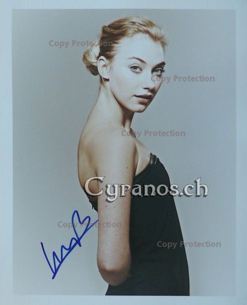 Autographes: Imogen Poots (1989) Schauspielerin - Autogramm – D'occasion à Dietikon par cyranos.ch