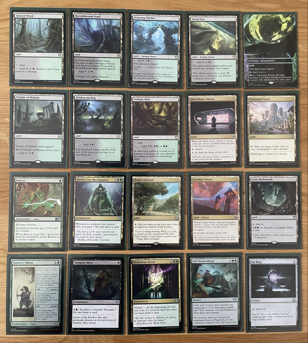 Magic The Gathering Carte collezionabili: MTG Custom Commander Deck: The Serpent Society EN – Nuovo (secondo la descrizione) da Wattenwil venduto da Staldi1985 4