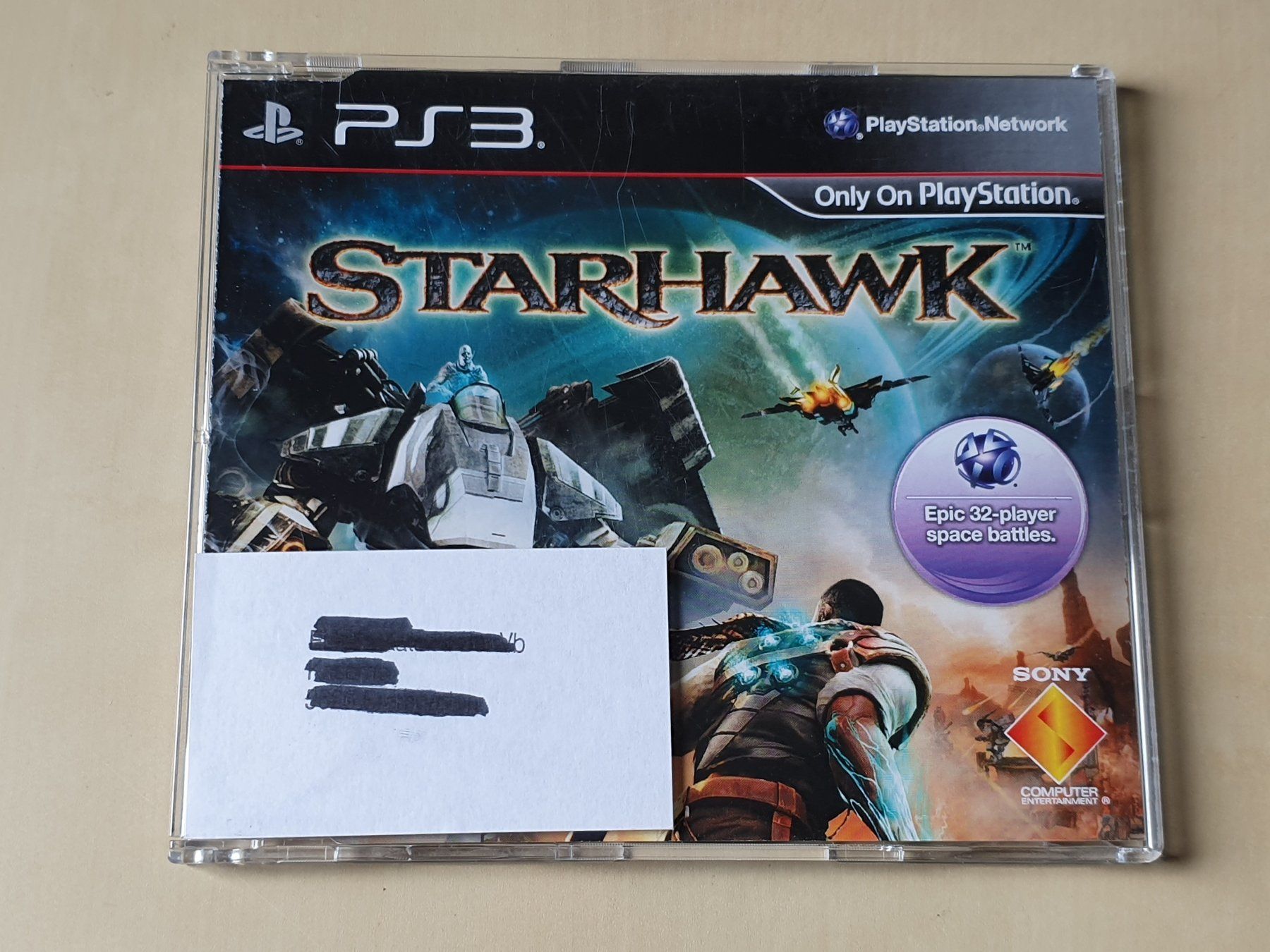 Sony Giochi: Starhawk Promo – Usato da Stansstad venduto da collectorsshop