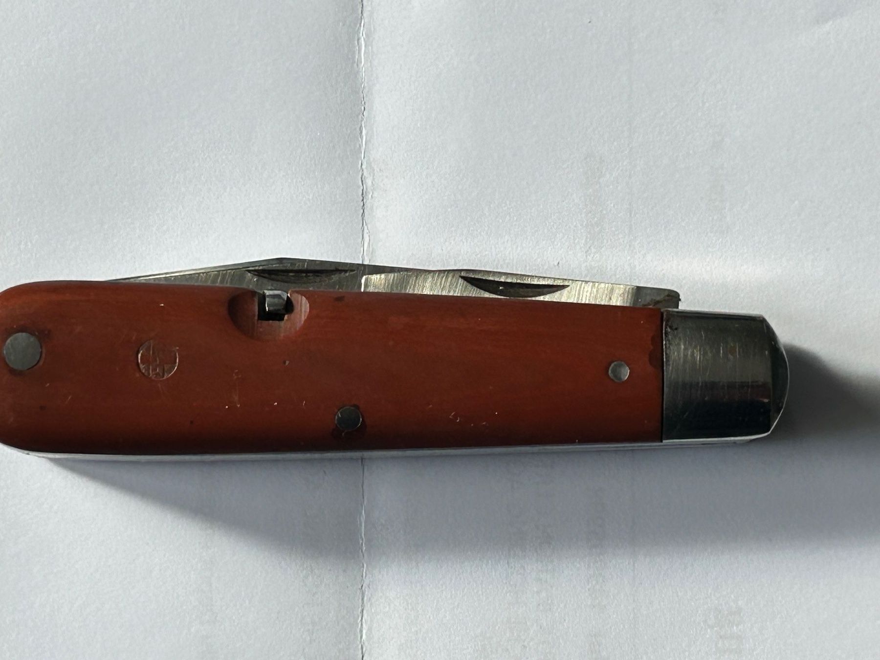 Schweizer Armee Coltelli tascabile: Militär-Sackmesser Elsene 1950 – Usato da Etzelkofen venduto da Botti50 6