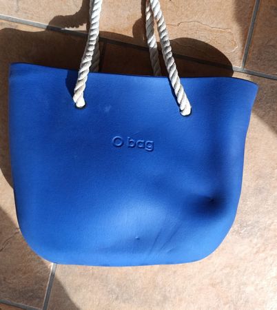 O bag Tasche blau guter Zustand