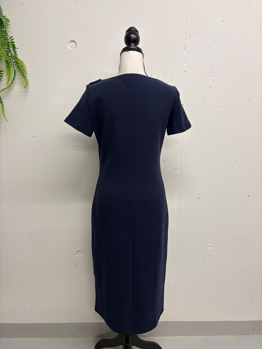 Vestiti: Max&Co Midikleid Kleid kurzarm Ankerknöpfe blau S – Nuovo (secondo la descrizione) da Regensdorf venduto da secondchancefashion 3