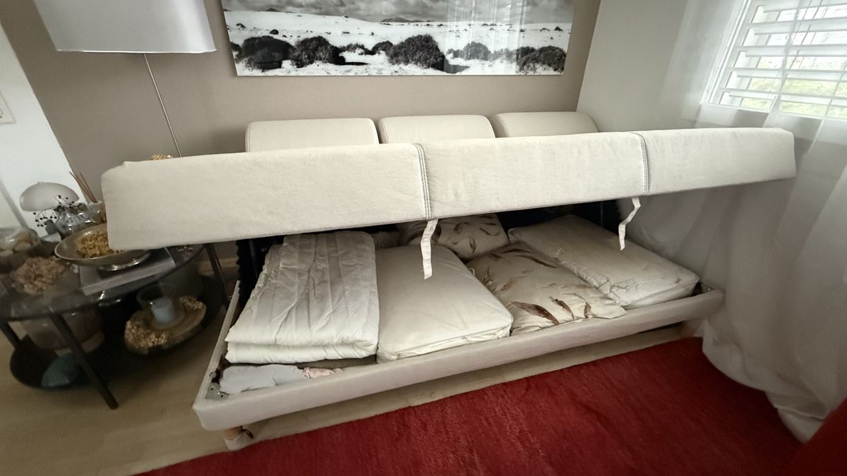 Ikea Letti: Sofa/Gästebett mit Bettkasten – Usato da Oberkulm venduto da Anasztazia 2