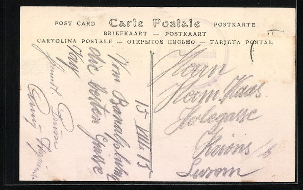 Cartes postales: Oberrickenbach, Blick nach Wallenstöcke – D'occasion à Berlin par bartko-reher 1