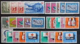 Schweiz Lot mit alten Werten MNH ** VI