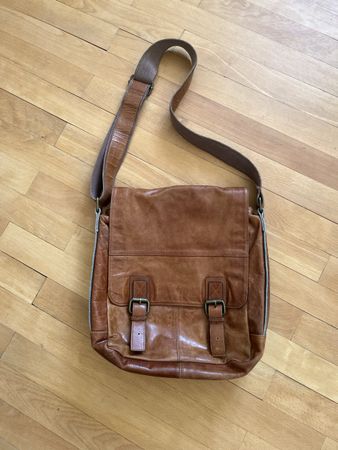 Fossil Messenger Bag Ledertasche, guter Zustand!