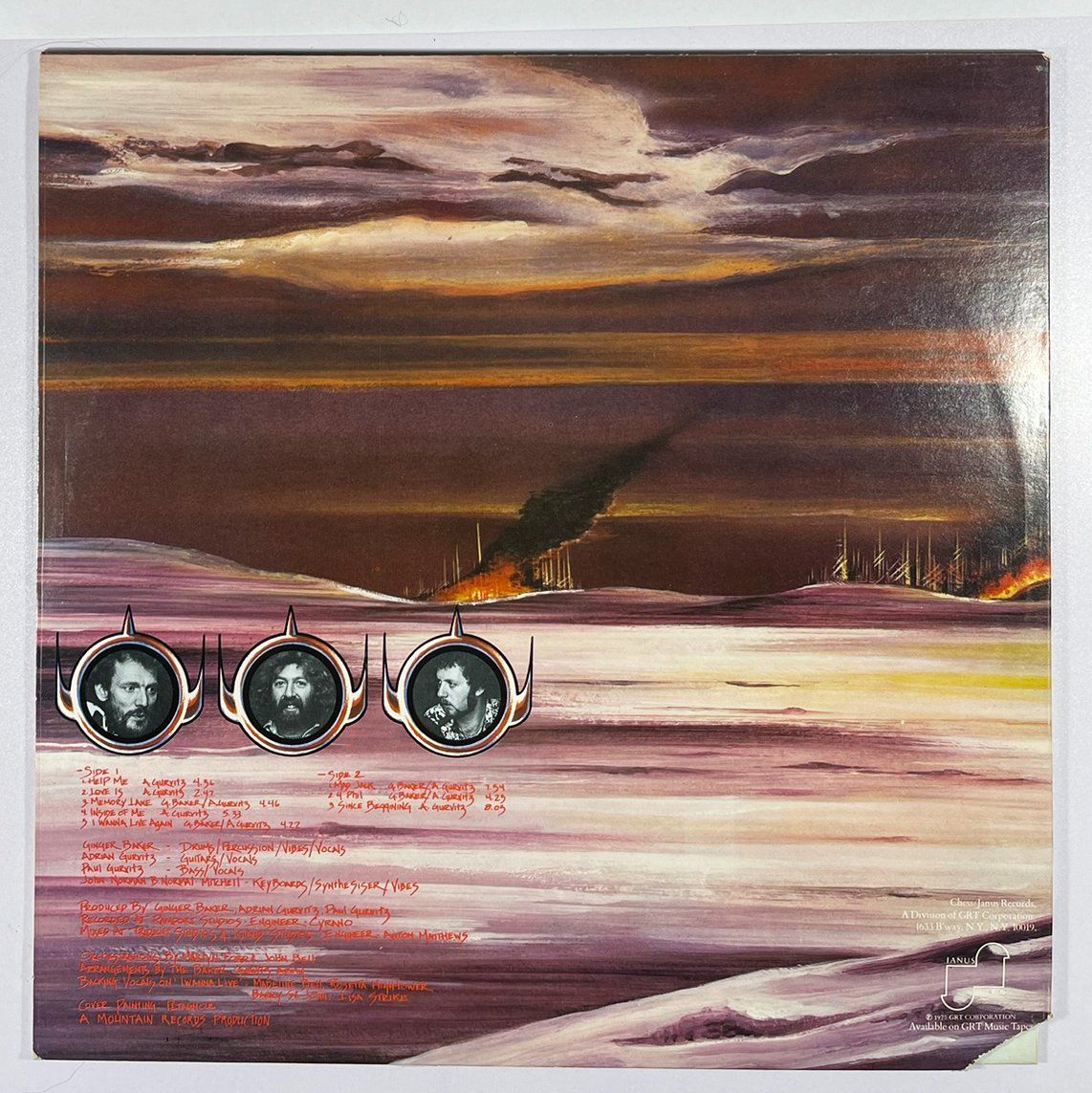 Vinyles: LP: THE BAKER GURVITZ ARMY (1975) – D'occasion à Frenkendorf par Yard-Sale-2000 1