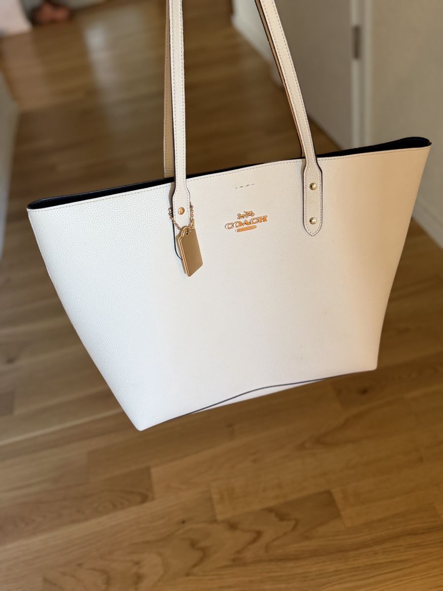 Ralph Lauren Taschen für Damen: Tote Bag RL white leather  – Gebraucht aus Reinach BL von K.zh.A