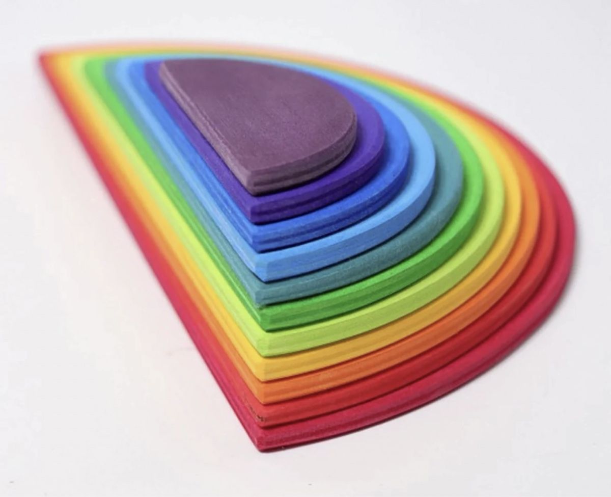 Spielzeuge: Semi circles Rainbow - Holz Regenbogen Halbkreis – Neu und originalverpackt aus Männedorf von Meganbdn 1