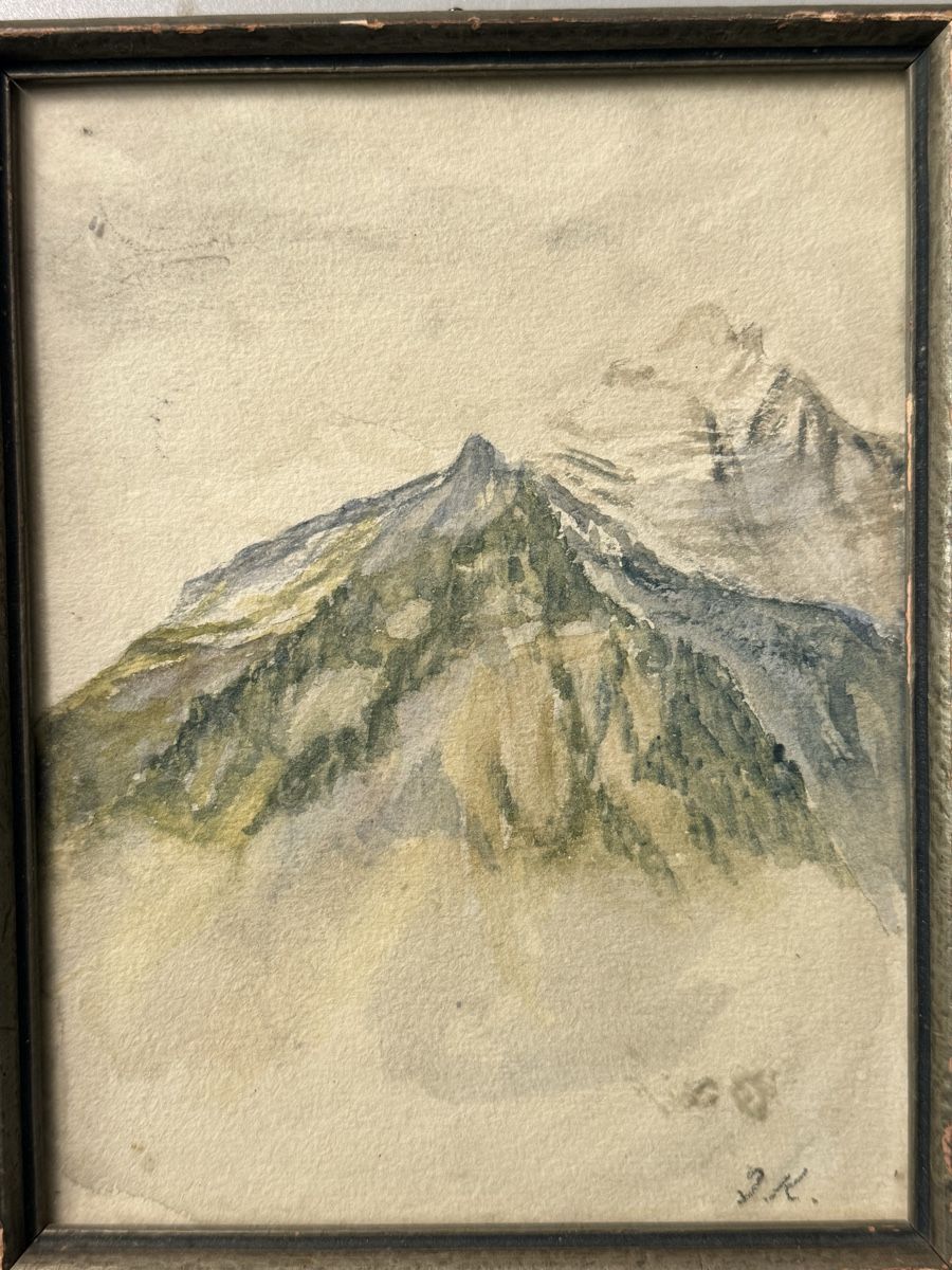 Dipinti: Aquarell - J K - 1934 – Usato da Solothurn venduto da NUVICO 1