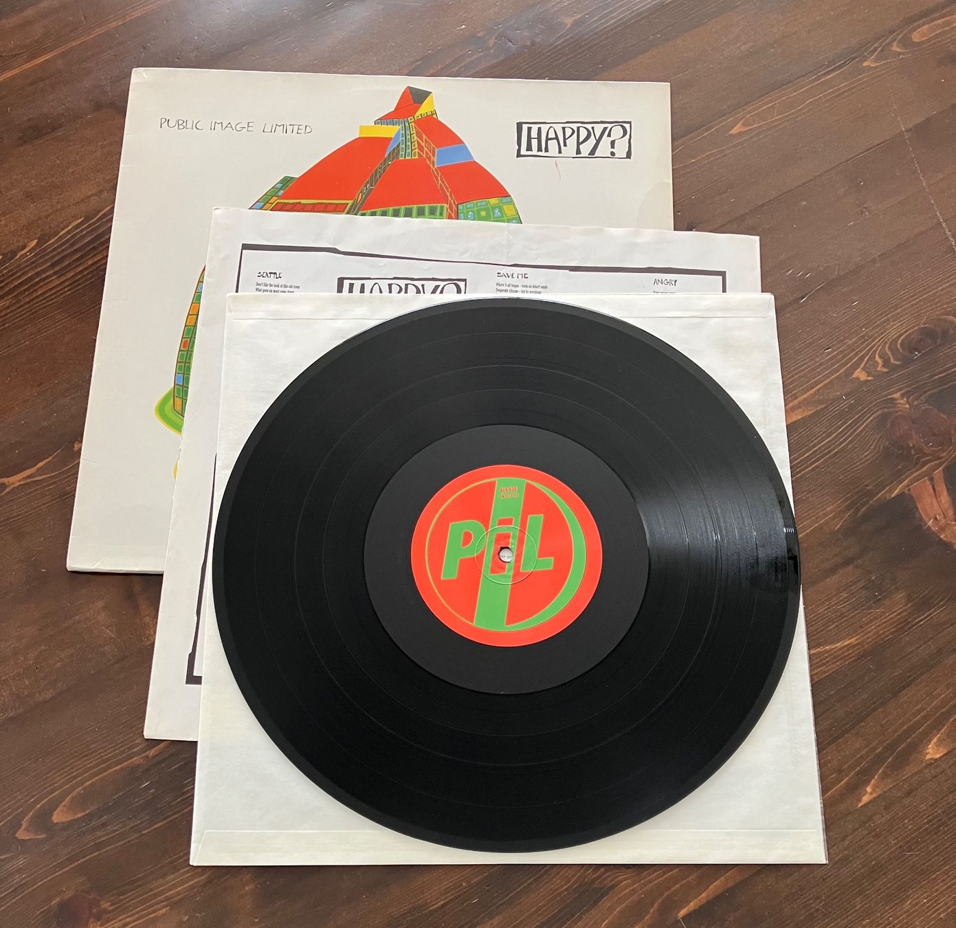 Dischi in vinile: PIL - HAPPY? – Usato da steffisburg venduto da Dstauffer 3