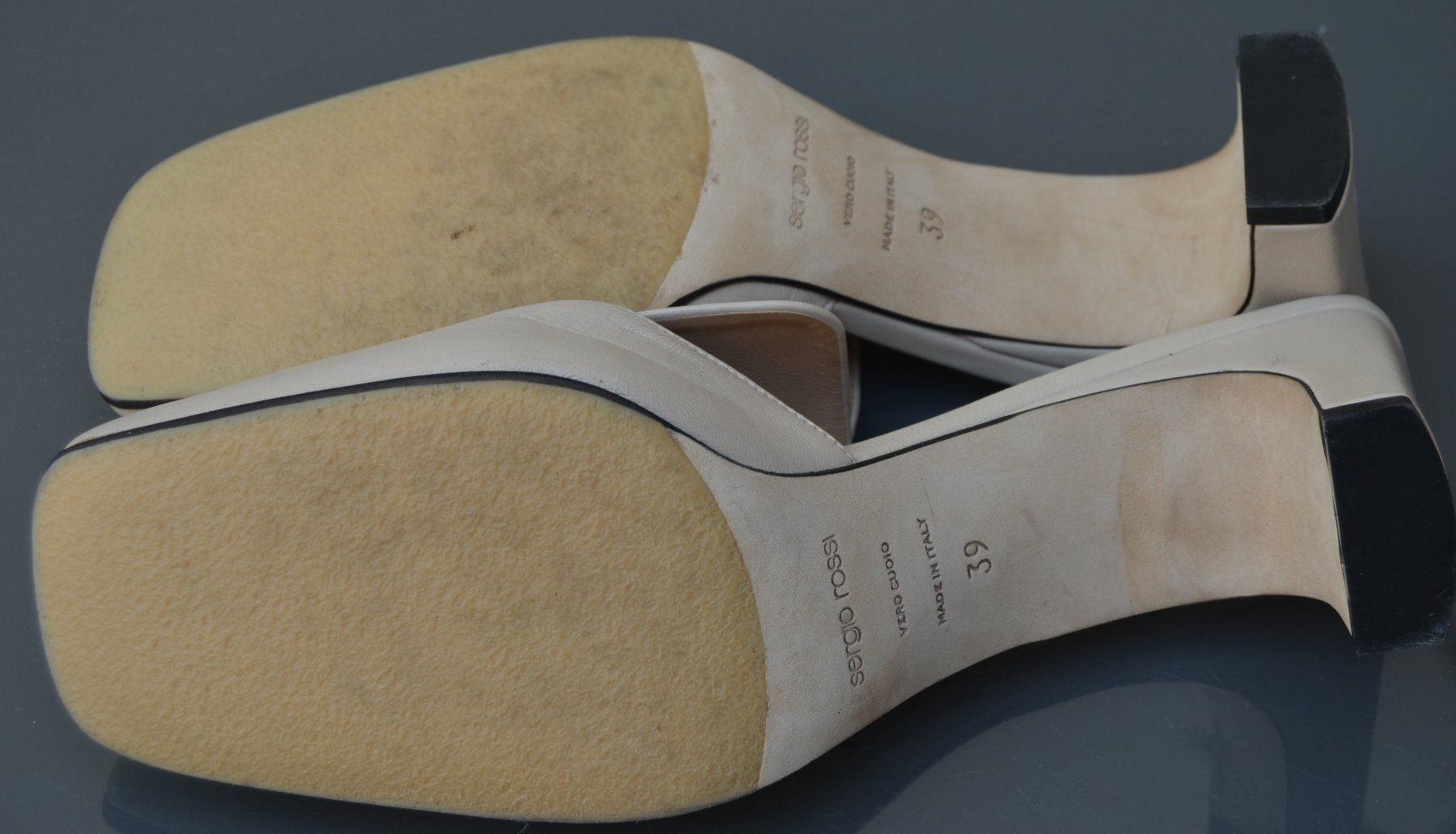 Sergio Rossi Scarpe da donna: Sergio Rossi Mule Sandalen / sandales .39 – Usato da Collonges venduto da arashee 7