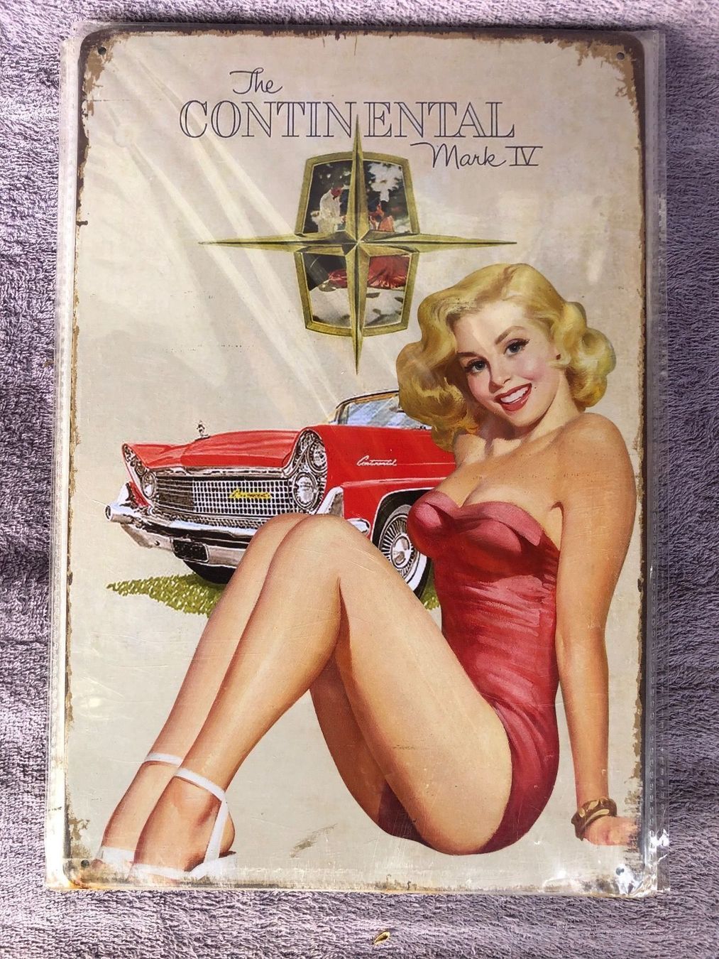 Insegne: Pin up Lincoln Mark Oldtimer classic – Nuovo (secondo la descrizione) da Reinach AG venduto da rares75