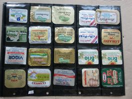 40     verschiedene     Butterdeckeli