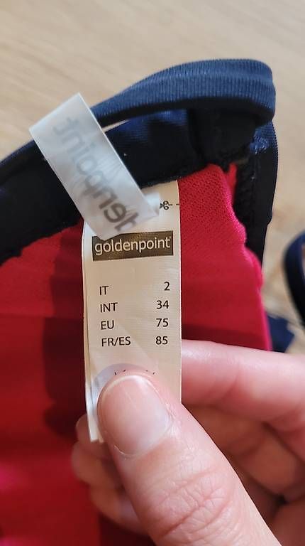 Costumi da bagno & Bikini: Goldenpoint Bikini mit Fransen & Boho-Muster Grösse 75 / 36 – Usato da Gutenswil venduto da schmidii 2