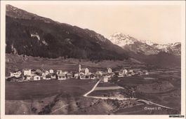 Conters GR // Dorf Oberhalbstein ca. 1930 // Sommer