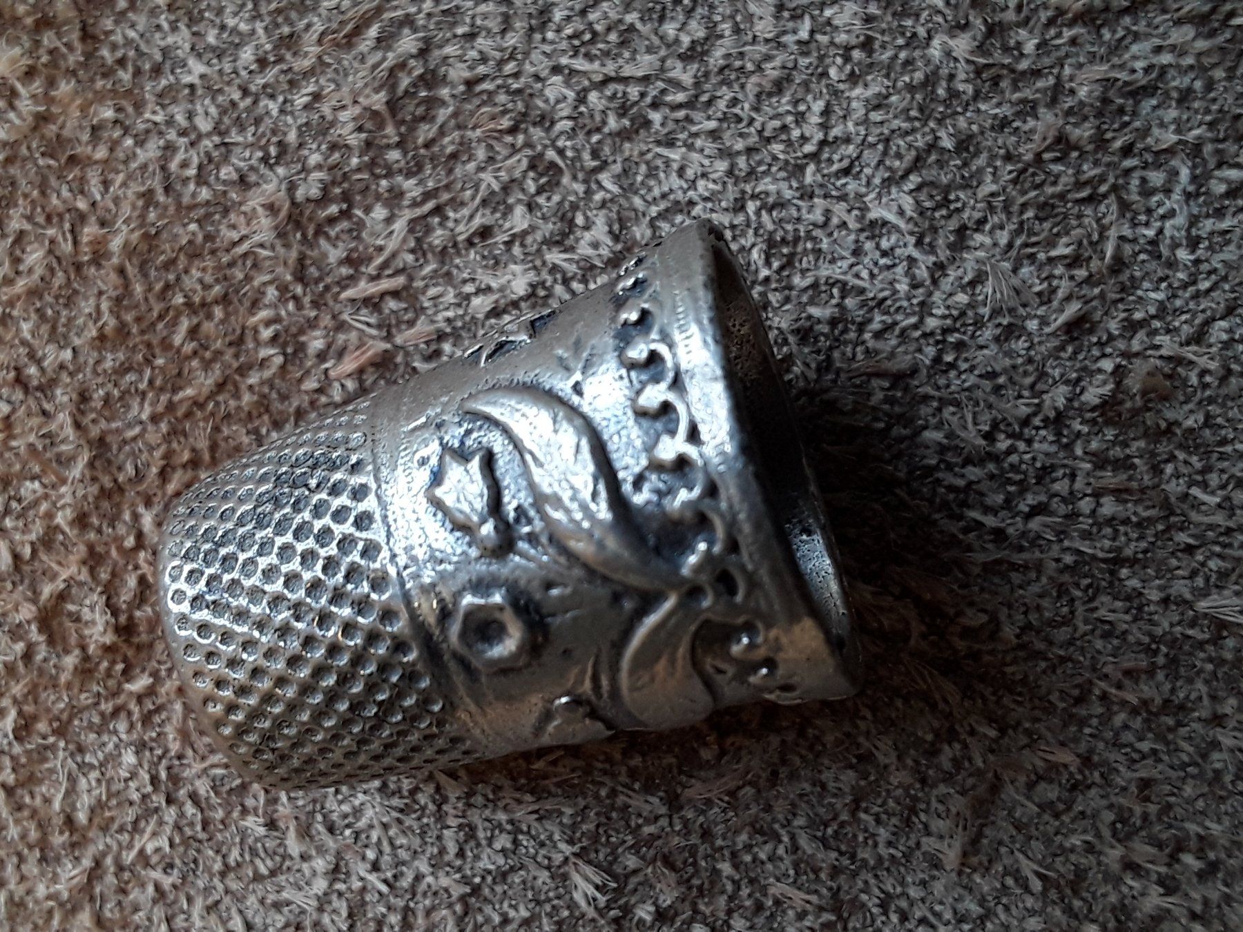 Fingerhüte: Antiker Sterling Silber 925 Fingerhut – Gebraucht aus Zürich von helsan 8