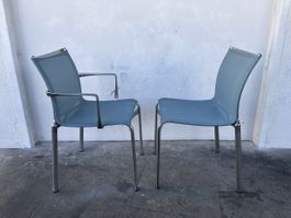 2 Vintage Stühle Alberto Meda für Alias